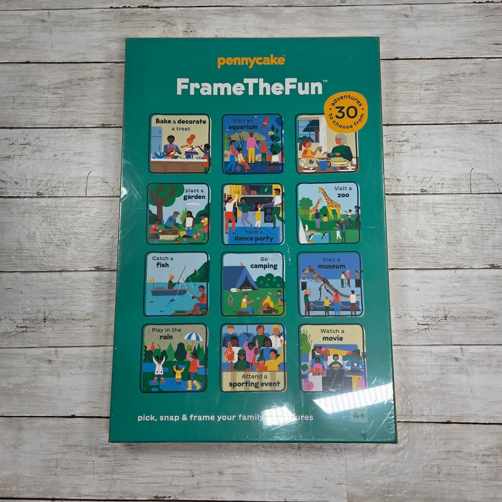 Pennycake FrameTheFun Family Activity Photo Frame Set Chick-fil-A Brand NEW